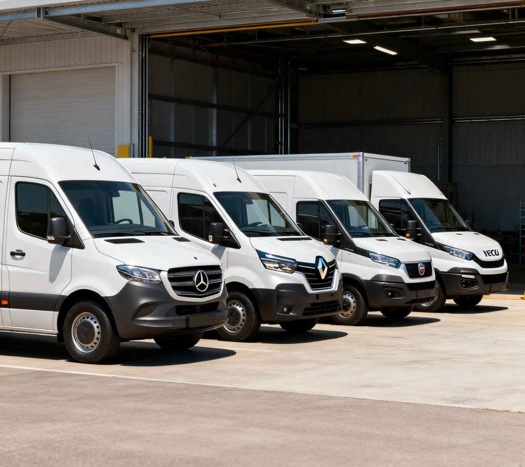 Ford Transit Mercedes Sprinter Renault Master Fiat Ducato Iveco Daily
